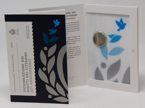 San Marino 2 Euro 2024 - 50 Jahre Bürgerrechte*