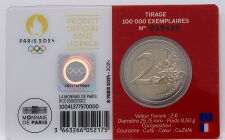 Frankreich 2 Euro 2024 - Olympische Spiele Paris 2024 BU - rot