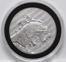 Kroatien 4 Euro 2024 - Black Lizard - 1 oz Silver BU
