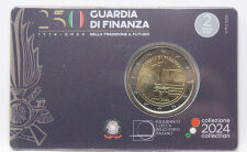 Italien 2 Euro 2024 - Finanzpolizei - BU