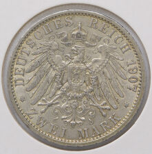 Deutsches Reich 2 Mark 1907 - Wilhelm II. Preussen*