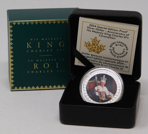 Kanada 1 Dollar 2024 - Anniversary of King Charles III.´s Coronation - PP*