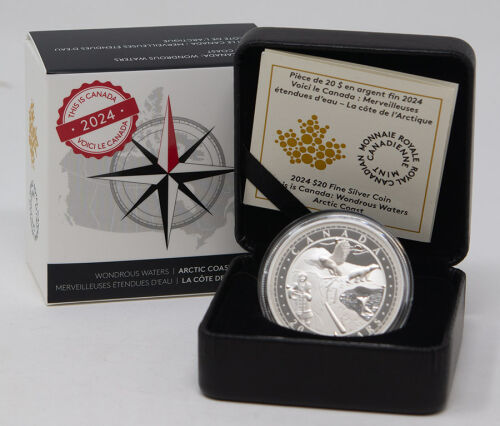 Kanada 20 Dollar 2024 - Wondrous Waters #2 - Arctic Coast - PP*