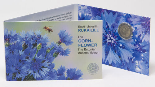 Estland 2 Euro 2024 - Kornblume - BU