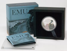 Australien 1 Dollar 2025 - Emu 1 oz. - coloriert