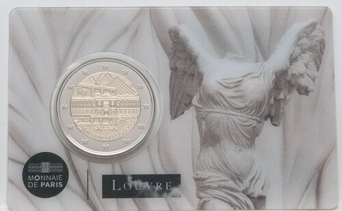 Frankreich 2 Euro 2025 - Louvre - Nike von Samothrake - Victory  BU