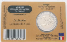 Frankreich 2 Euro 2025 - Louvre - Da Vinci - Mona Lisa BU