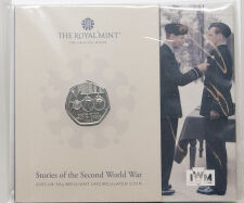 Großbritannien 50 Pence 2025 - Stories of WWII