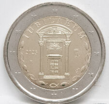 Italien 2 Euro 2025 - Jubiläum - 25 Jahre Heiliges...