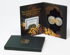 Germania 2 x 5 Mark 2025 - Beasts Serie - Gullinbursti -...