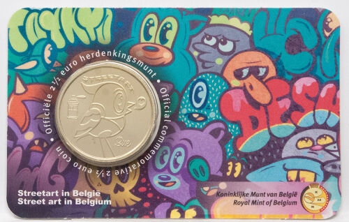 Belgien 2,5 Euro 2025 (NL) - Street Art