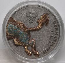 Germania Beasts: Gullinbursti Ultra Double High Relief 2 oz Silver BU