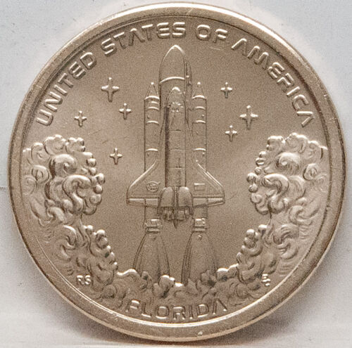 USA 1 Dollar 2025 - Innovationen #28 - Space Shuttle - Florida - D