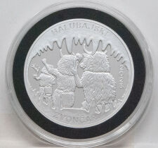 Kroatien 4 Euro 2025 - Halubje - 1 oz Silver