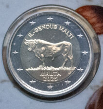 Malta 2 Euro 2025 - Maltesischer Ochse - Coincard