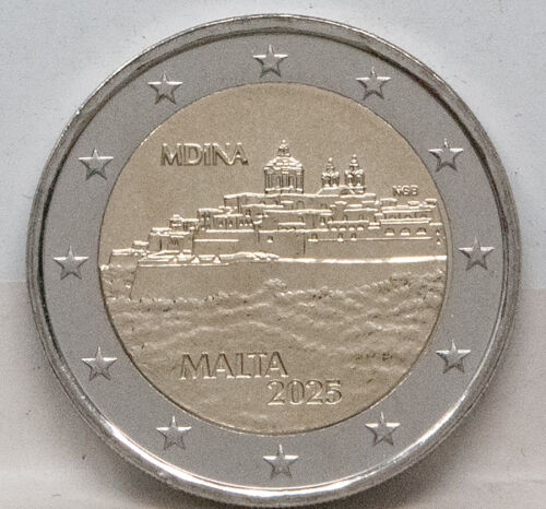 Malta 2 Euro 2025 - Mdina - unc