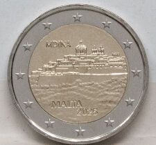 Malta 2 Euro 2025 - Mdina - unc