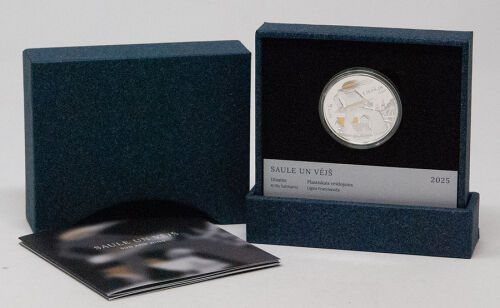 Lettland 5 Euro 2025 - Sonne & Wind
