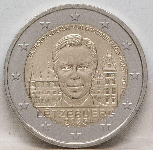 Luxemburg 2 Euro 2025 - Thronbesteigung Henri - unc.