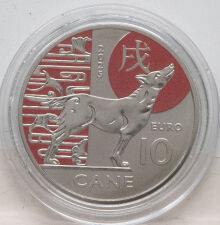 San Marino 10 Euro 2025 - Jahr des Hundes