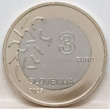 Slowenien 3 Euro 2025 - Kulturhauptstadt 2025 - Nova...