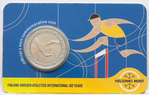 Finnland 2 Euro 2025 - Leichtathletiik  - Coincard englisch