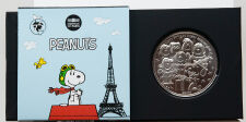 Silbermünze Frankreich 2025 100 Euro Peanuts Snoopy...
