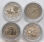 Luxemburg 4 x 2 Euro Satz 2024 - 2025 PP