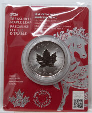 Kanada 2026 $5 Treasured Silver Maple Leaf Year of the...