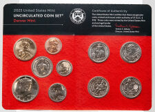 USA 2025 Kursmünzensatz Uncirculated D –  10...