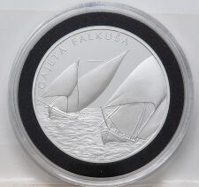Kroatien 4 Euro 2025 - Gajeta Falkusa - 1 oz Silber PP