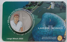Belgien 5 Euro 2025 „Largo Winch“ Coincard...
