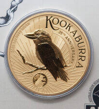 Australien 1 Dollar 2025 - ANDA Sydney - Kookaburra gilded