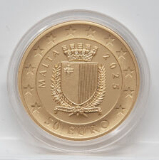 Malta 50 Euro 2025 - 100 Jahre Filmgeschichte -  Gold