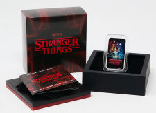 Farbiges Charakter-Szenenmotiv der 1....