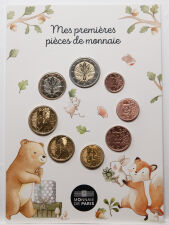 Frankreich Mini Baby-Kursmünzensatz 2026 mit allen...