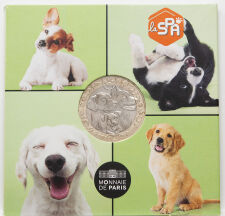 Frankreich 5 Euro 2026 Hund SPA Münze in...