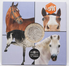 Frankreich 5 Euro 2026 pferd SPA Münze in...