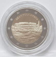 Die Vorderseite der 2-Euro-Münze zeigt die markante...