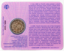 Rückansicht der Coincard mit technischen Daten,...