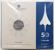 Der offizielle dunkelblaue Klappfolder der Royal Mint. In...