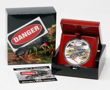 Zeigt einen detaillierten, farbig gestalteten...