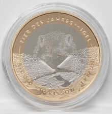 Rückseite der 10 Franken PP Münze mit Mond-Silhouette