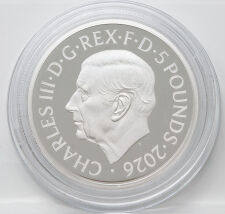 Großbritannien 5 Pfund - Britannia 2 oz Silber PP im Etui
