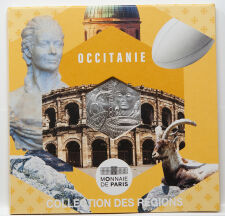 Künstlerische Darstellung der Symbole Okzitaniens...