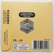 Klassische Vorderseite der Monnaie de Paris mit Nennwert 10 Euro.