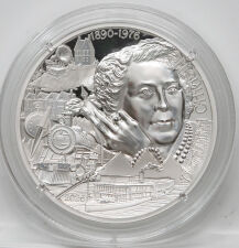 Vorderseite zeigt den Nennwert 20 Euro und literarische Symbole im Hintergrund.