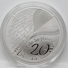 Frankreich 20 Euro 2026 - Agatha Christie - Silber PP