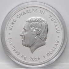 Tuvalu 1 Dollar 2026 - Dune - 1 oz Silber