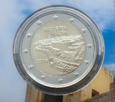Vorderseite der 2 Euro Gedenkmünze Malta 2026 mit...